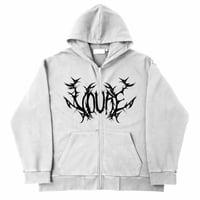 EXILED White 1st Edition Zip Up