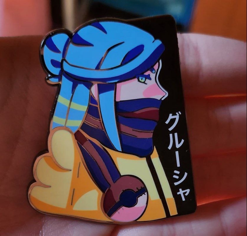 Image of Grusha enamel pin 