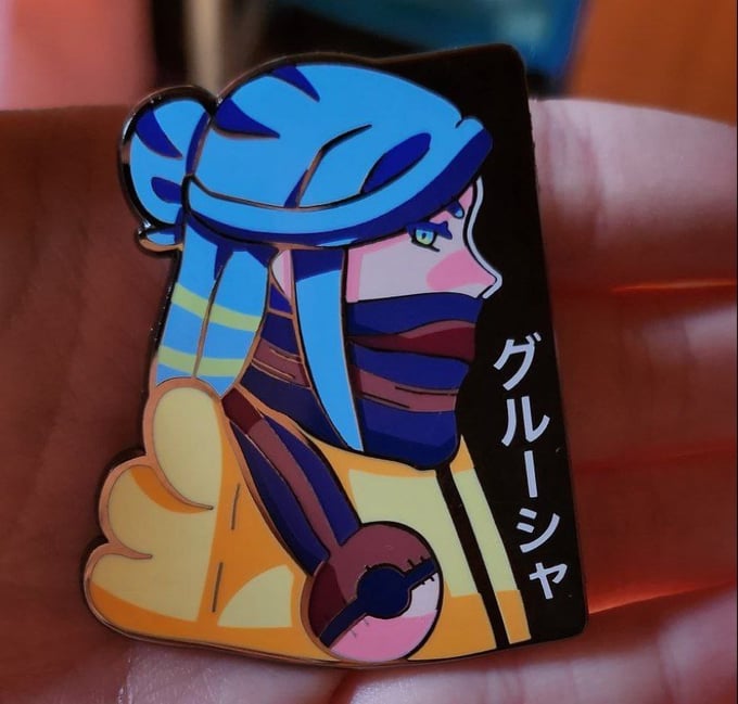 Image of Grusha enamel pin 