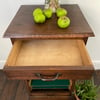 Antique Oak Tambour Chest