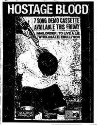 HOSTAGE BLOOD DEMO CASSETTES