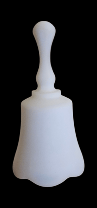 Image 5 of Fenton Campbell's Milk Glass Bell