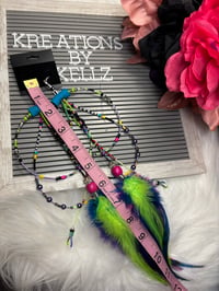 Image 2 of Candy Hues Large Hoops 
