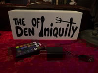 Image 1 of Den of Iniquity Light Box Sign 