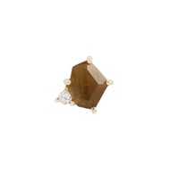 Image 1 of Elicit - Smokey Quartz + CZ 