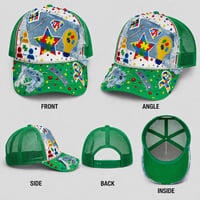 Image 1 of Autism Hat Green