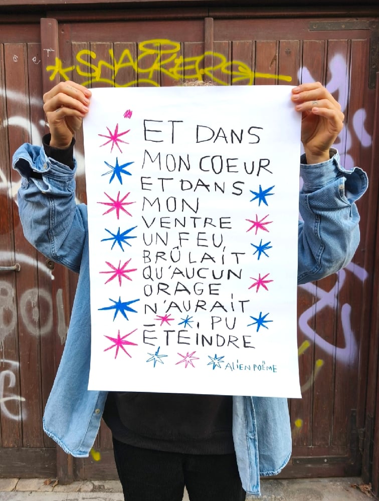 Affiche poème // 
