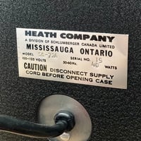 Image 2 of Heath Schlumberger • Audio Generator / Tone Oscillator • SG-72A • 1960s • made in Canada