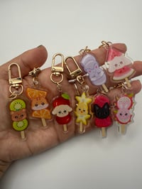 Image 4 of Ateez Fruit Keychains