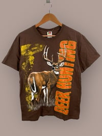 Image 1 of Vintage Deer Hunting t-shirt (Large)