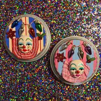 Image 1 of Silver Xmas wall plaques