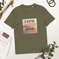 Image 23 of organic cotton t-shirt (Faith)