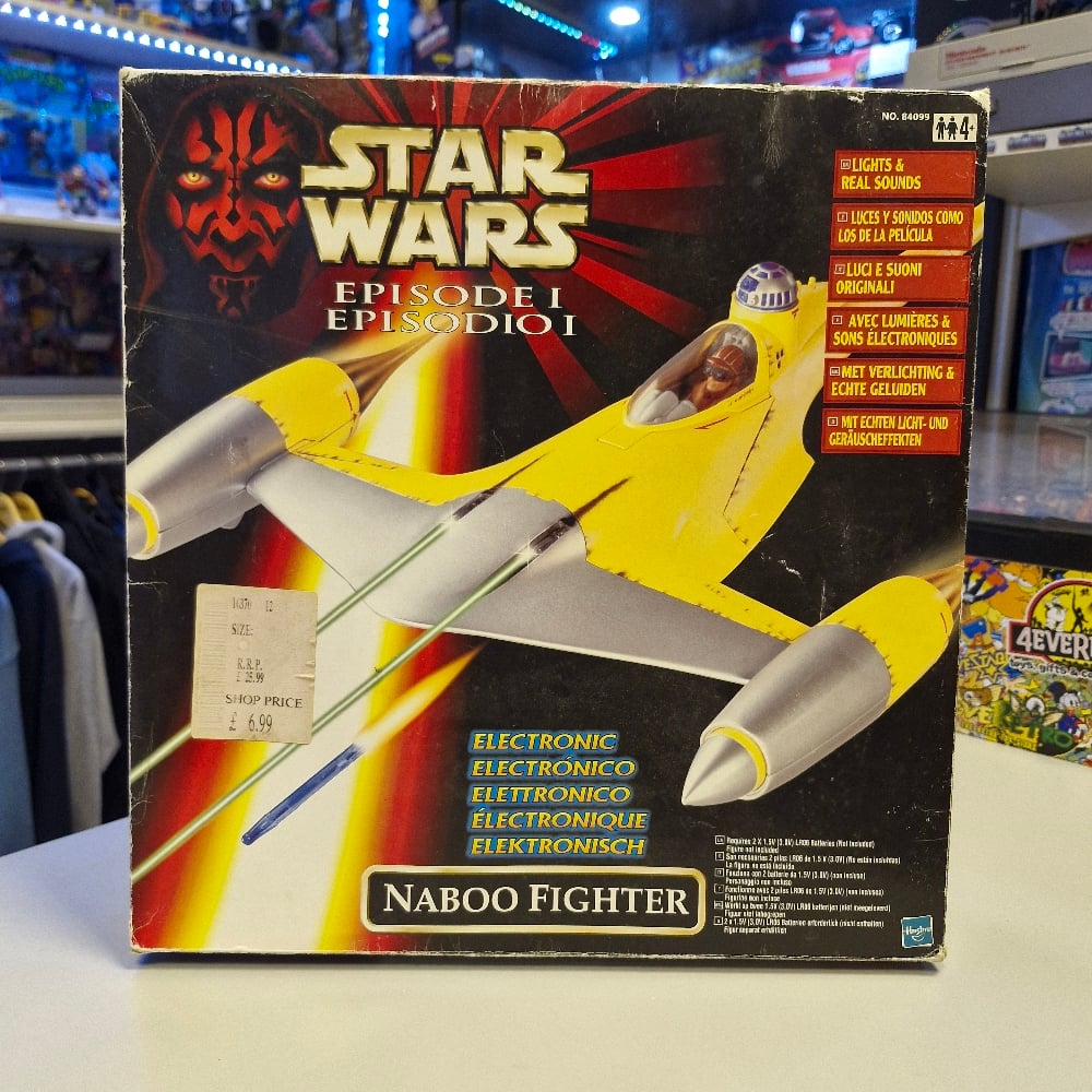 Star Wars Episode I Electronic Naboo Fighter – Boxed (Opened