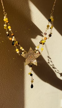 Image 3 of 🐆🌟Stapelia Starfish Flower Necklace🌟🐆