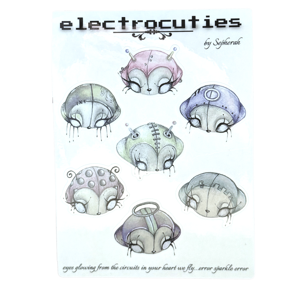 Image of Electrocuties (transparent) 7pc (5x7)