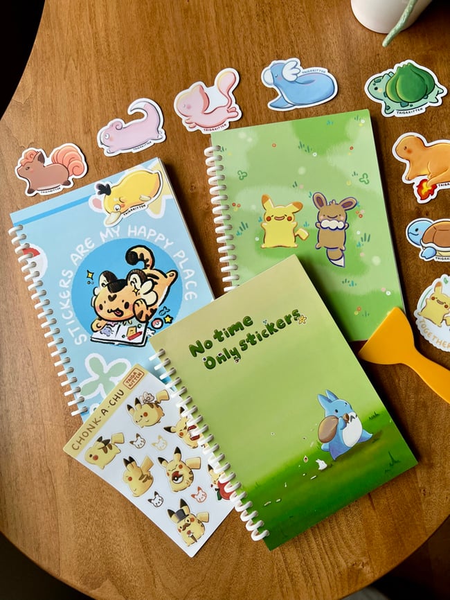 Reusable Sticker Books