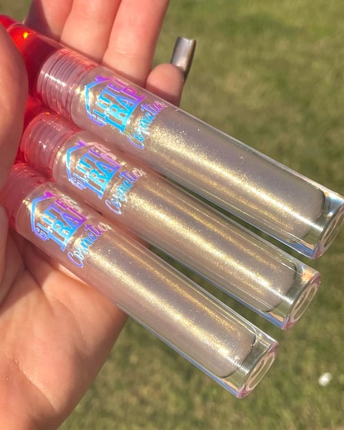 Image of Frost Bite🥶🌬️ Plastic Free Glitter Lip Gloss