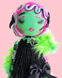 Image 1 of ZOMBIE TATTOO MEDIUM ART DOLL 