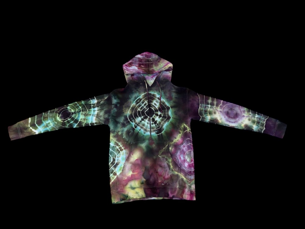 Image of (S) Moss Berry Hooded Sweatshirt 
