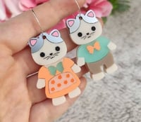 Pendientes Sylvanians Gato