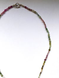Image 2 of Tourmaline necklace #5
