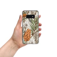 Image 8 of Art Nouveau Inspired Light and Airy Boho Floral Sketch Clear Case for Samsung®