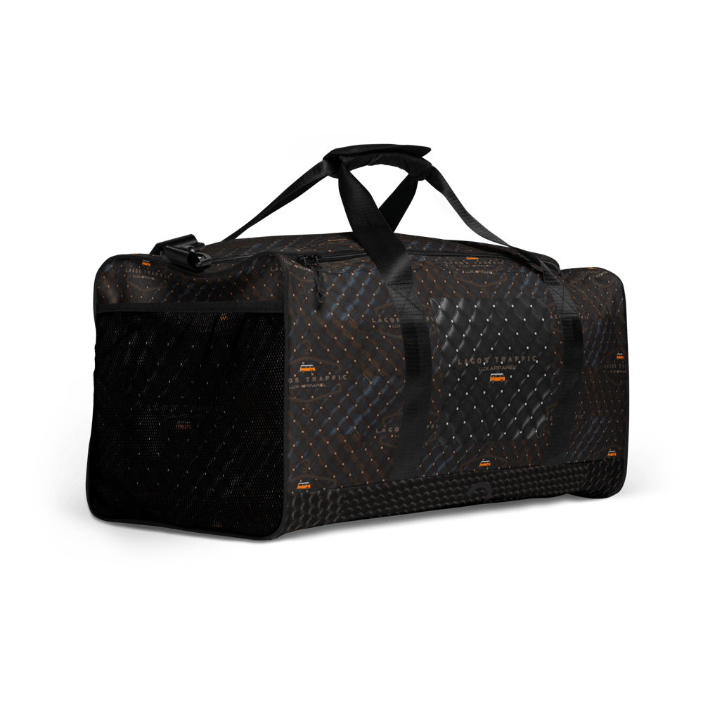 URBAN VOGUE COUTURE WEEKENDER BAG - LTC LOGO BLACK/BROWN