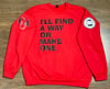 CLARK ATLANTA UNIVERSITY THE MOTTO UPGRADE CREWNECK