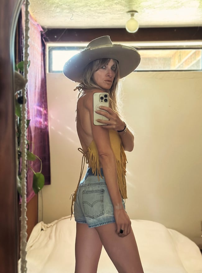 early 70s Levi's white tab denim shorts