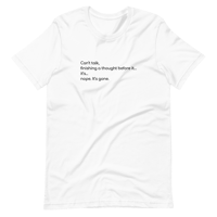 Honestly Thread - *ADHD* / Nope thoughts gone - Unisex staple eco t-shirt