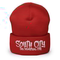 Image 2 of South City The Indu$trial City Cuffed Beanie