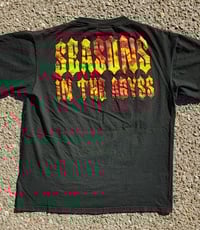 Image 4 of Vtg 1990 Slayer Seasons in the Abyss Your Brockum T-Shirt Size (L)