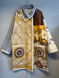 Image 1 of Beige/blue wonder coat (s-l)