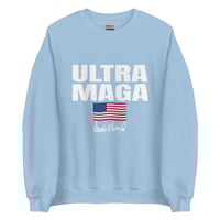 Image 3 of Ultra MAGA Unisex Sweatshirt, Trump Signature Sweatshirt, Conservative Shirt, Patriot Shirt