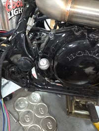 Image 3 of Honda Shadow 750 Dip Stick Oil Temp Gauge 