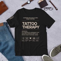 Image 4 of Unisex t-shirt tattoo therapy 