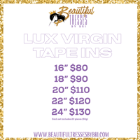 Image 2 of Lux Virgin Tape Ins