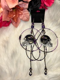 Image 2 of Ravensnation! Large Hoop 