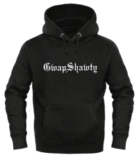 GwapShawty Black Old English Hoodie 