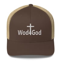 Image 11 of Wod4God Mesh Trucker Cap