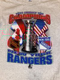 Image 2 of 1994 NY Rangers Stanley Cup T-Shirt (L/XL)