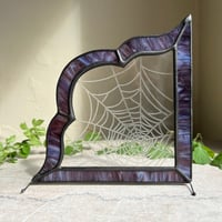Image 1 of Purple Spiderweb Corner