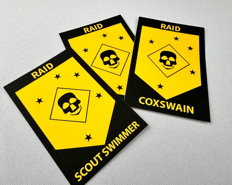 Decals | Paid To Raid