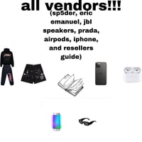 all vendors!