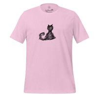 Image 2 of Sketch Sketch Cat t-shirt, black