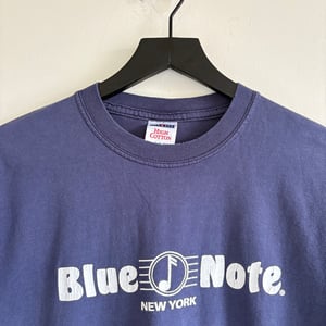 Image of Blue Note New York T-Shirt (Navy/White)