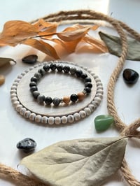Image 2 of Black Network agate