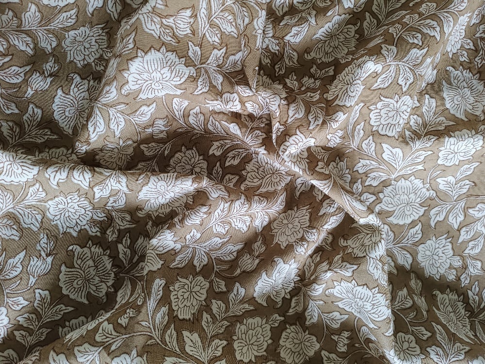 Image of Namasté fabric Rosier beige