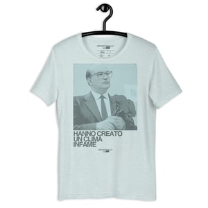 Immagine di Bettino Craxi | T-Shirt Azzurra