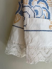 Image 5 of Blue embroidered shirt (m/l)